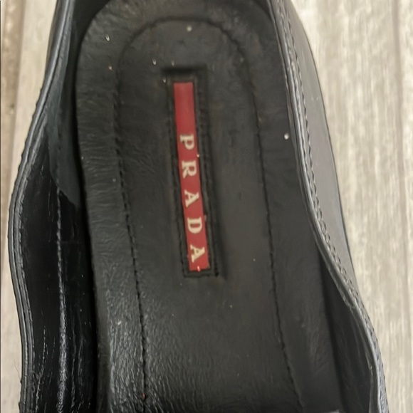 Prada Women Classic Black Slip-On Loafers - Picture 3 of 6